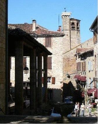 Auberge De La Halle Cordes-sur-Ciel Exteriér fotografie